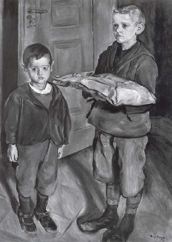 kathe kollwitz Wascheaustragende boy oil painting image